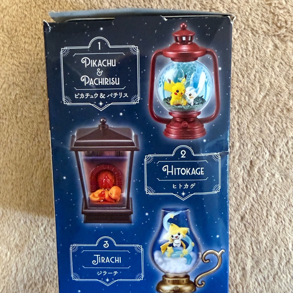 Lanturn Pokemon Lantern Diorama with Blue and Gold Accents. Package unopened. - Picture 3 of 7